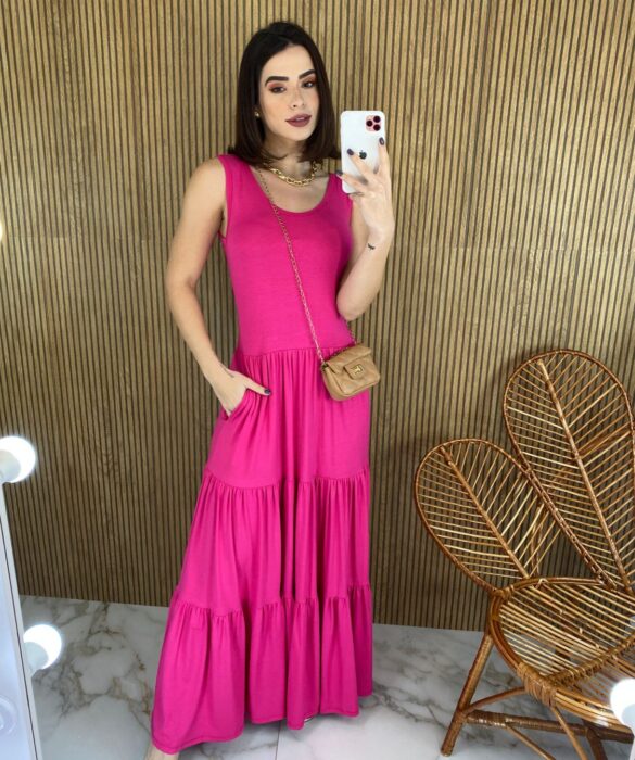 fernandaramosstore com br vestido longo de malha pink sem bojo camadas 4