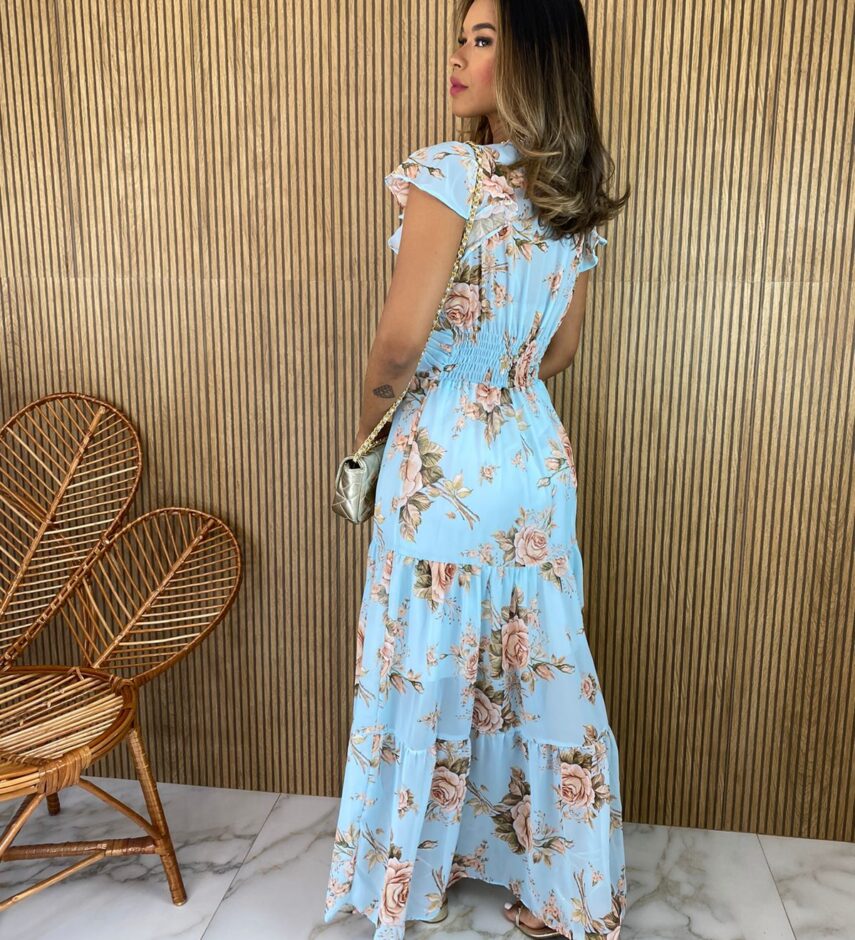 fernandaramosstore com br vestido longo manga curta sem bojo crepe estampa flores azul 4