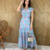 fernandaramosstore com br vestido longo manga curta sem bojo crepe floral fundo azul 2