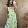 fernandaramosstore com br vestido longo sem bojo alca com babadinho floral verde 3