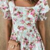 fernandaramosstore com br vestido longo sem bojo estampa floral fundo verde manga bufante 4