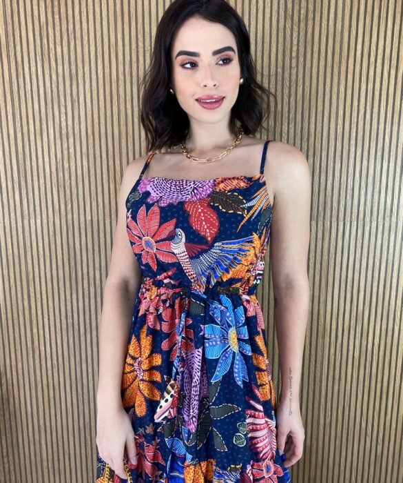 fernandaramosstore com br vestido longo sem bojo estampado flores com amarracao 4