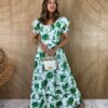 fernandaramosstore com br vestido longo sem bojo floral verde bandeira manga bufante 3