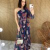 fernandaramosstore com br vestido longo tule mula manca com bojo estampa floral azul