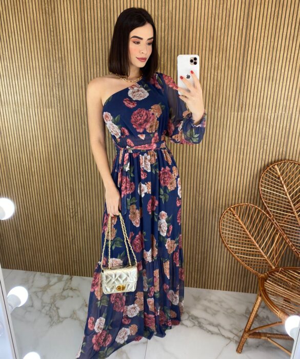 fernandaramosstore com br vestido longo tule mula manca com bojo estampa floral azul