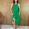 fernandaramosstore com br vestido midi com bojo alcas regulaveis com amarracao verde 2