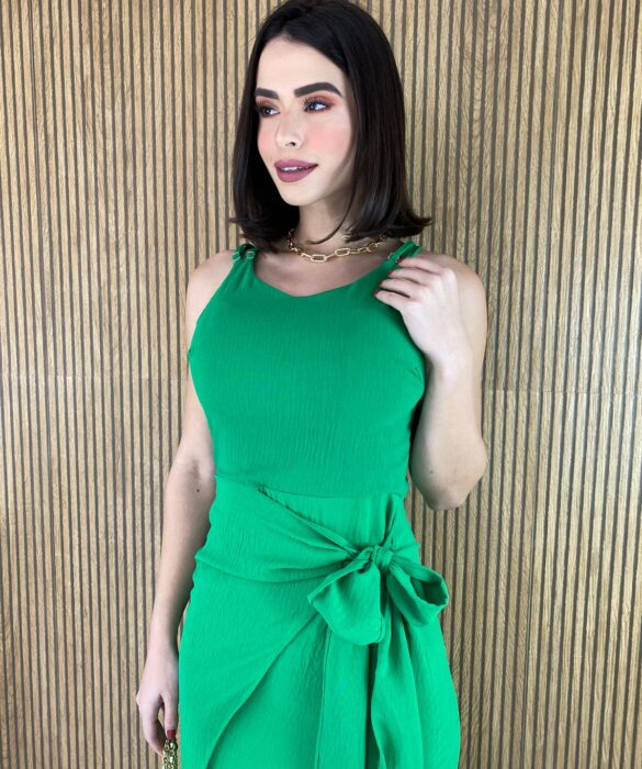 fernandaramosstore com br vestido midi com bojo alcas regulaveis com amarracao verde 5