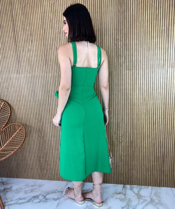 fernandaramosstore com br vestido midi com bojo alcas regulaveis com amarracao verde 6