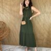 fernandaramosstore com br vestido midi de malha gola verde militar 2