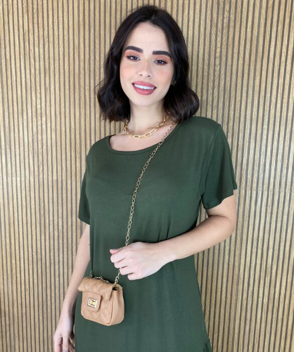 fernandaramosstore com br vestido midi de malha manga curta gola redonda verde militar 2