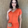 fernandaramosstore com br vestido midi de malha sem bojo manga curta laranja