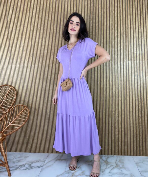 fernandaramosstore com br vestido midi de malha sem bojo manga curta lilas