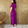 fernandaramosstore com br vestido midi manga curta sem bojo com amarracao fucsia