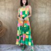 fernandaramosstore com br vestido midi sem bojo amarracao nas alcas estampado verde 2