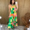 fernandaramosstore com br vestido midi sem bojo amarracao nas alcas estampado verde 3