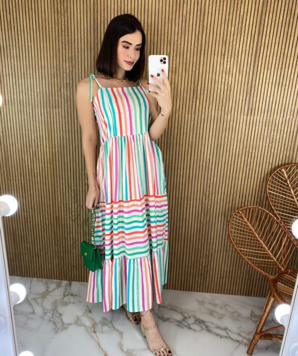 fernandaramosstore com br vestido midi sem bojo amarracao nas alcas estampado verde copia