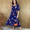 fernandaramosstore com br vestido midi sem bojo com lastex e amarracao estampa azul 3