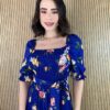 fernandaramosstore com br vestido midi sem bojo com lastex e amarracao estampa azul 4