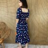 fernandaramosstore com br vestido midi sem bojo com lastex estampa borboletas azul marinho 5