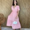 fernandaramosstore com br vestido midi sem bojo estampado rosa lastex na cintura