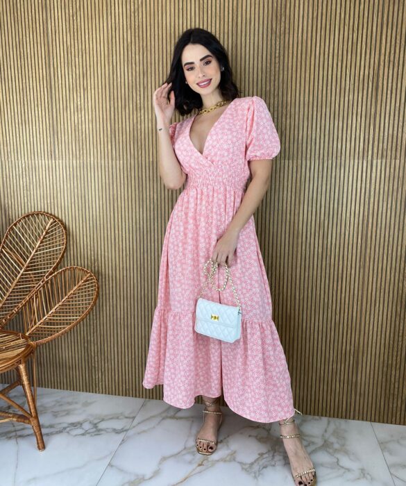 fernandaramosstore com br vestido midi sem bojo estampado rosa lastex na cintura 2