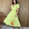 fernandaramosstore com br vestido midi sem bojo estampado verde lima lastex na cintura 1