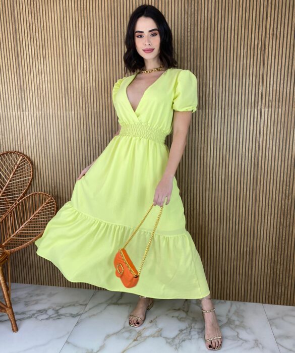 fernandaramosstore com br vestido midi sem bojo estampado verde lima lastex na cintura 1