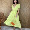 fernandaramosstore com br vestido midi sem bojo estampado verde lima lastex na cintura