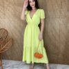 fernandaramosstore com br vestido midi sem bojo estampado verde lima lastex na cintura 3