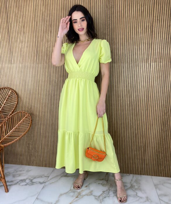 fernandaramosstore com br vestido midi sem bojo estampado verde lima lastex na cintura 3