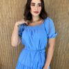 fernandaramosstore com br vestido midi sem bojo manga curta com amarracao solta azul 2