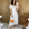 fernandaramosstore com br vestido midi sem bojo manga curta com amarracao solta branco