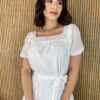 fernandaramosstore com br vestido midi sem bojo manga curta com amarracao solta branco 3