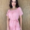 fernandaramosstore com br vestido midi sem bojo manga curta com amarracao solta rosa bebe 3