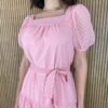 fernandaramosstore com br vestido midi sem bojo manga curta com amarracao solta rosa bebe 4