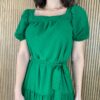 fernandaramosstore com br vestido midi sem bojo manga curta com amarracao solta verde 2