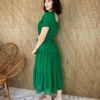 fernandaramosstore com br vestido midi sem bojo manga curta com amarracao solta verde 3