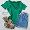 fernandaramosstore com br blusa feminina manga curta detalhe em renda verde lima copia