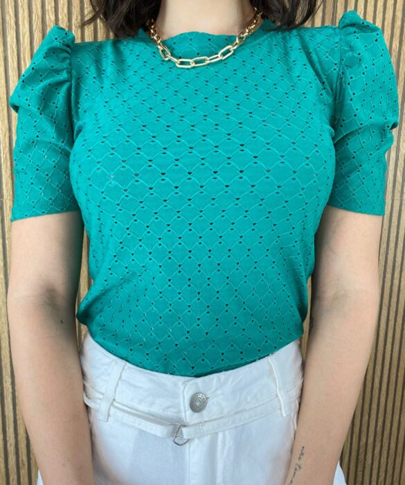 fernandaramosstore com br blusa feminina manga curta laise verde 4