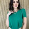 fernandaramosstore com br blusa feminina manga princesa detalhe em relevo verde 2