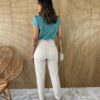 fernandaramosstore com br calca skinny feminina com botoes bege 1