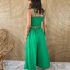 fernandaramosstore com br conjunto feminino calca pantacourt e cropped lastex verde 1