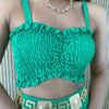 fernandaramosstore com br conjunto feminino calca pantacourt e cropped lastex verde 4