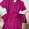 fernandaramosstore com br conjunto princess short e blusa viscolinho fucsia 2