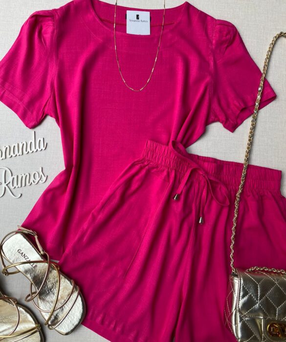 fernandaramosstore com br conjunto princess short e blusa viscolinho pink 1