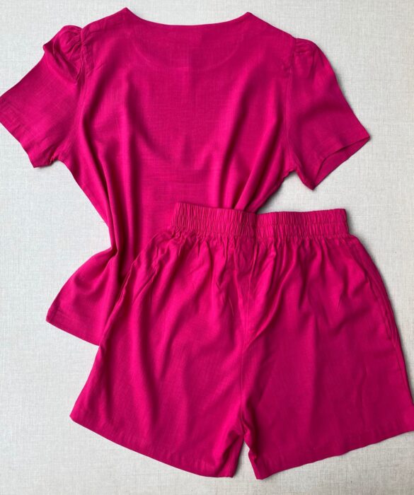 fernandaramosstore com br conjunto princess short e blusa viscolinho pink 2