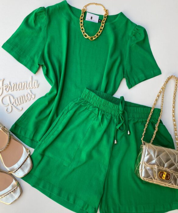 fernandaramosstore com br conjunto princess short e blusa viscolinho verde 2