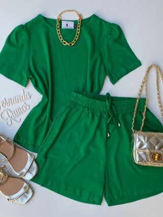 fernandaramosstore com br conjunto princess short e blusa viscolinho verde