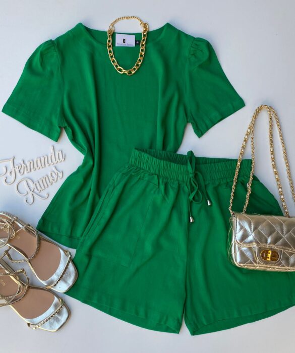 fernandaramosstore com br conjunto princess short e blusa viscolinho verde