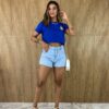 fernandaramosstore com br cropped feminino manga curta azul sem bojo com estampa